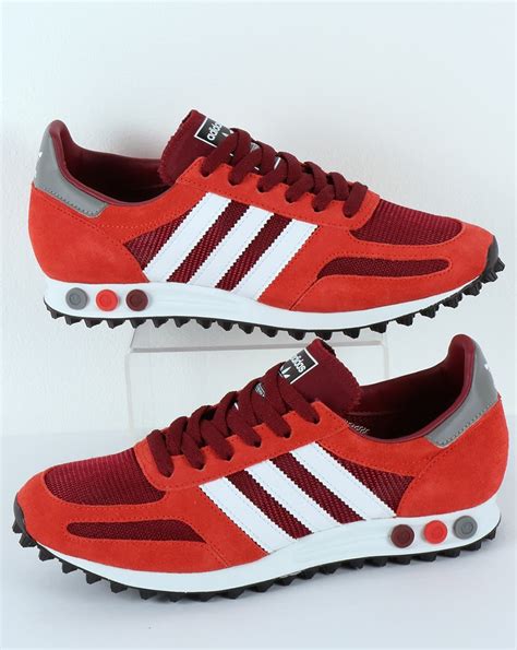 la trainer red adidas|Adidas la original trainers.